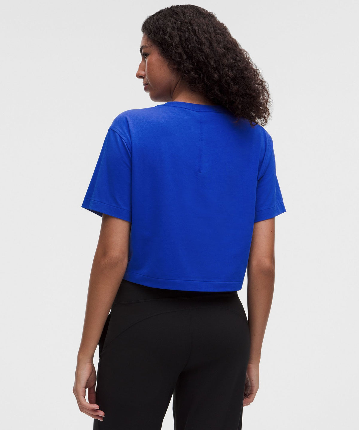 All Yours Organic Cotton-Blend Cropped T-Shirt