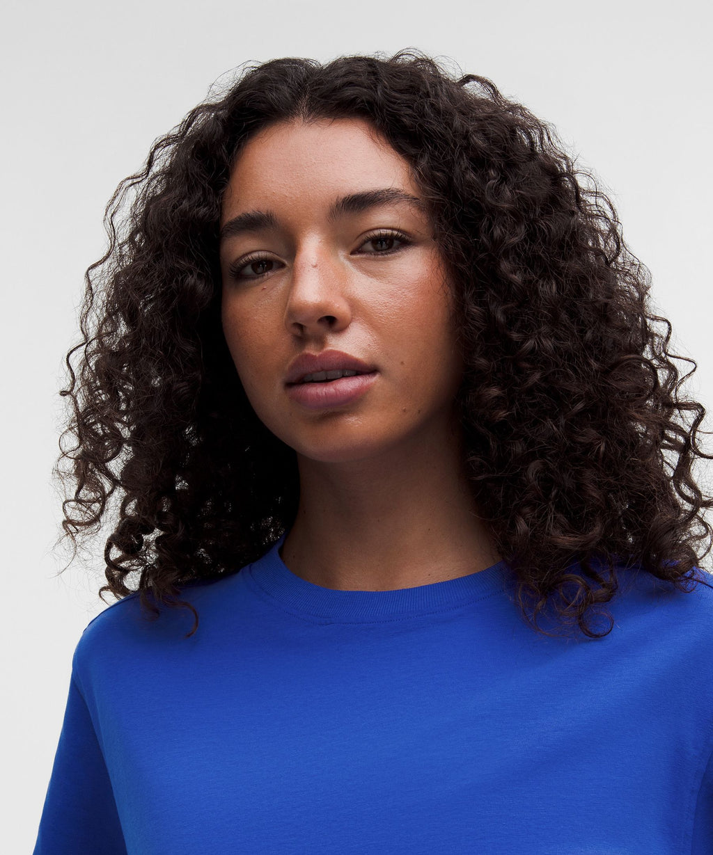 All Yours Organic Cotton-Blend Cropped T-Shirt