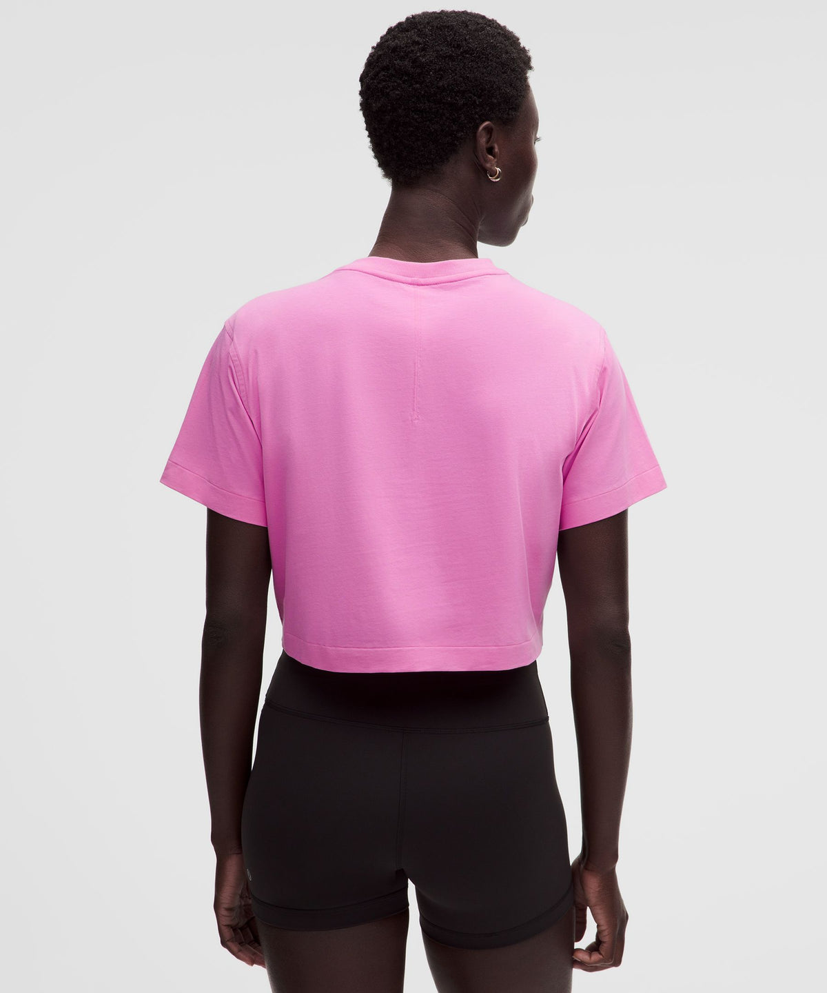 All Yours Organic Cotton-Blend Cropped T-Shirt