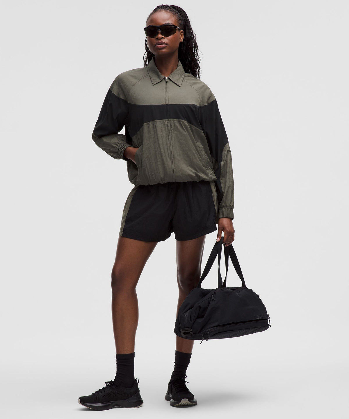 Nylon Collared JacketRetro Remix Set