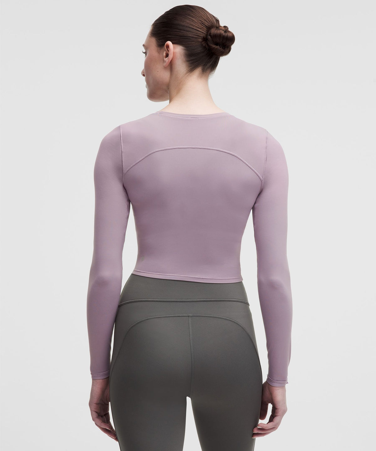 Unrestricted Power Cropped Long-Sleeve Shirt