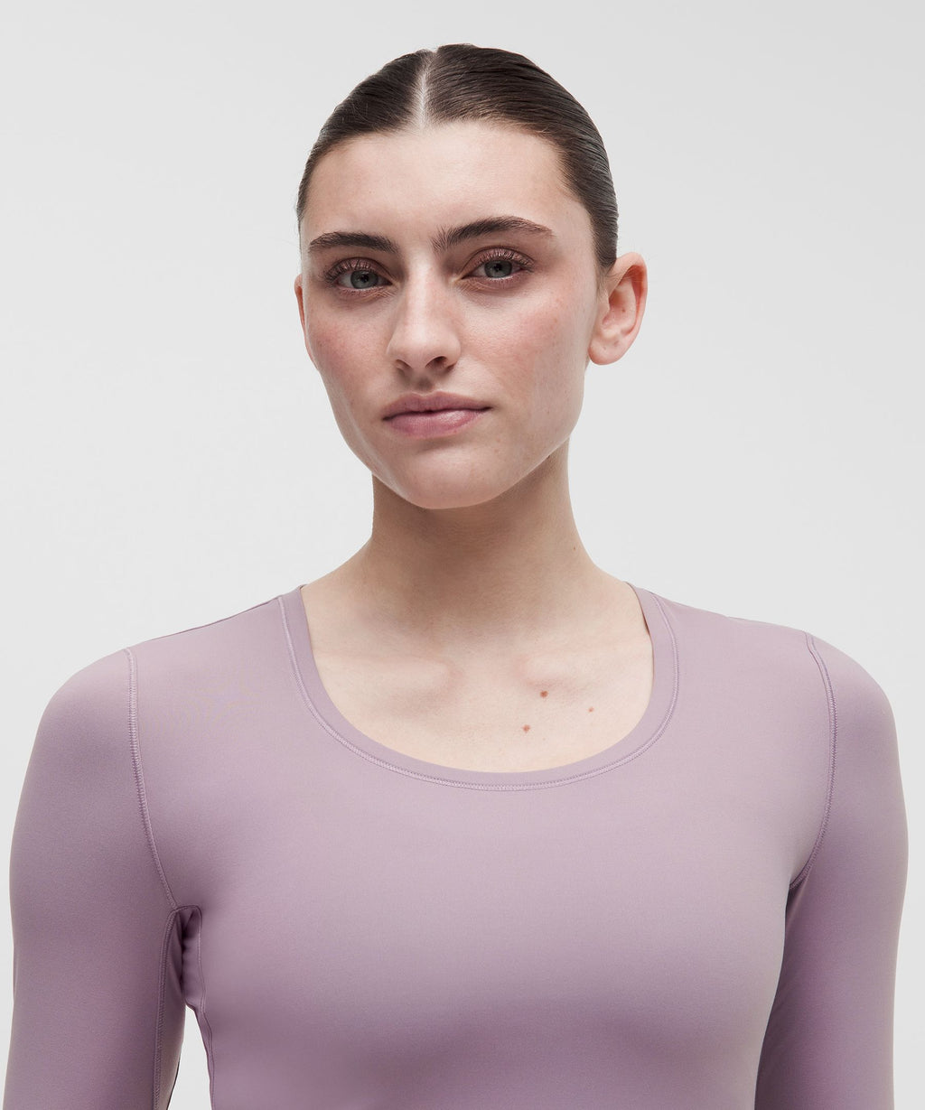 Unrestricted Power Cropped Long-Sleeve Shirt