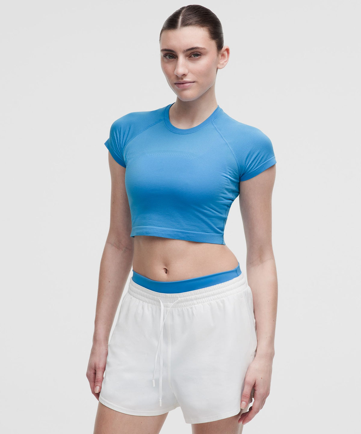 Swiftly Tech Cropped Short-Sleeve Shirt 2.0