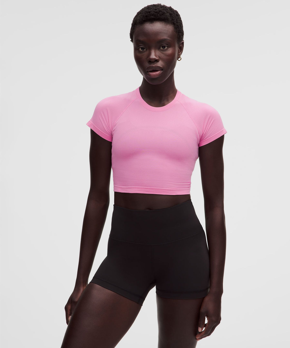 Swiftly Tech Cropped Short-Sleeve Shirt 2.0