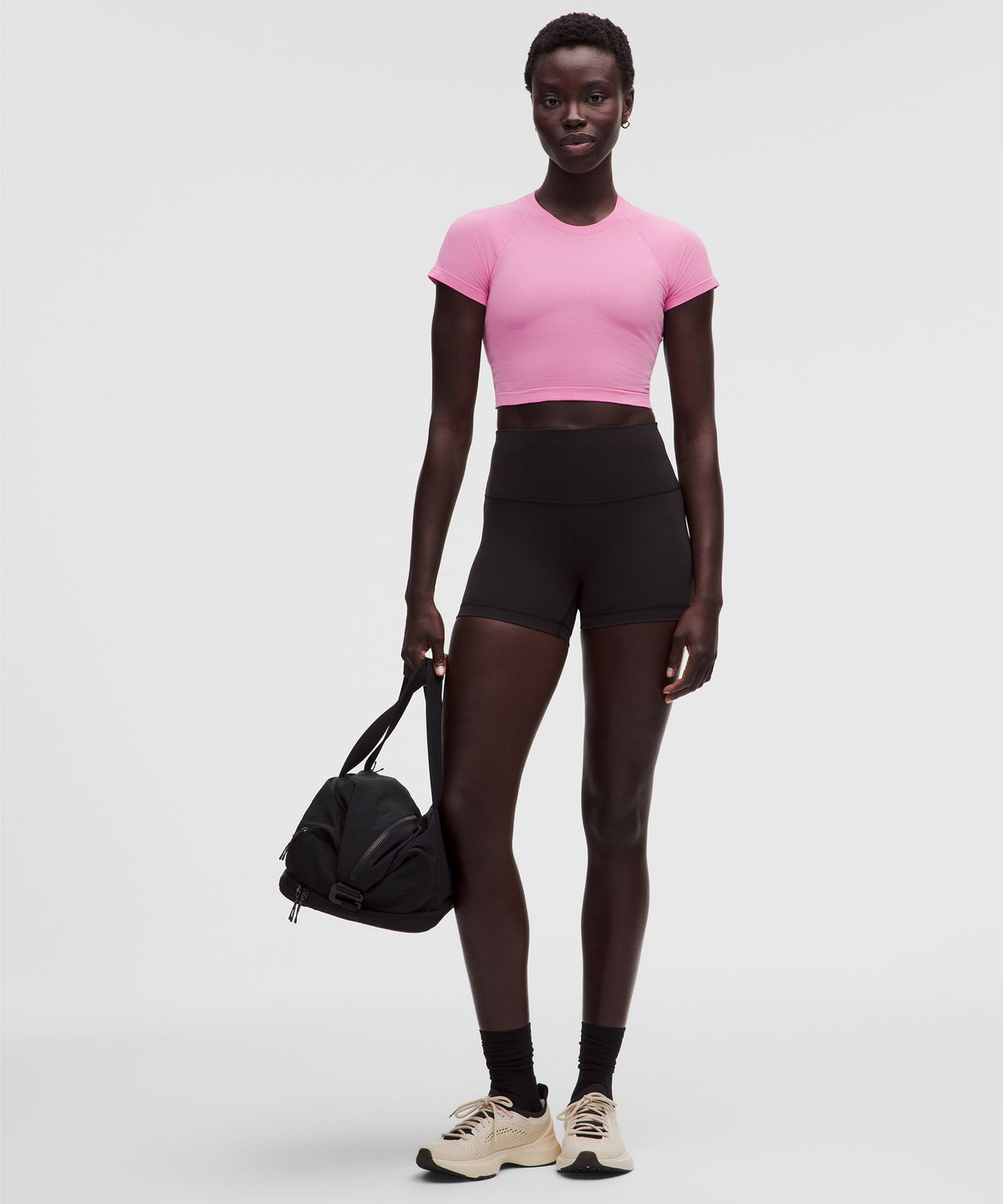 Swiftly Tech Cropped Short-Sleeve Shirt 2.0