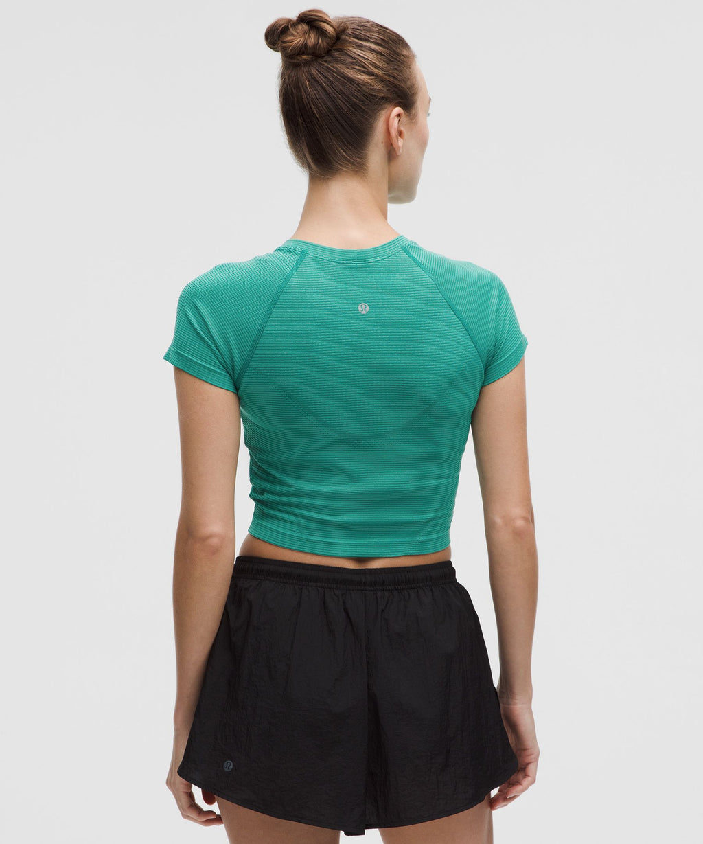 Swiftly Tech Cropped Short-Sleeve Shirt 2.0