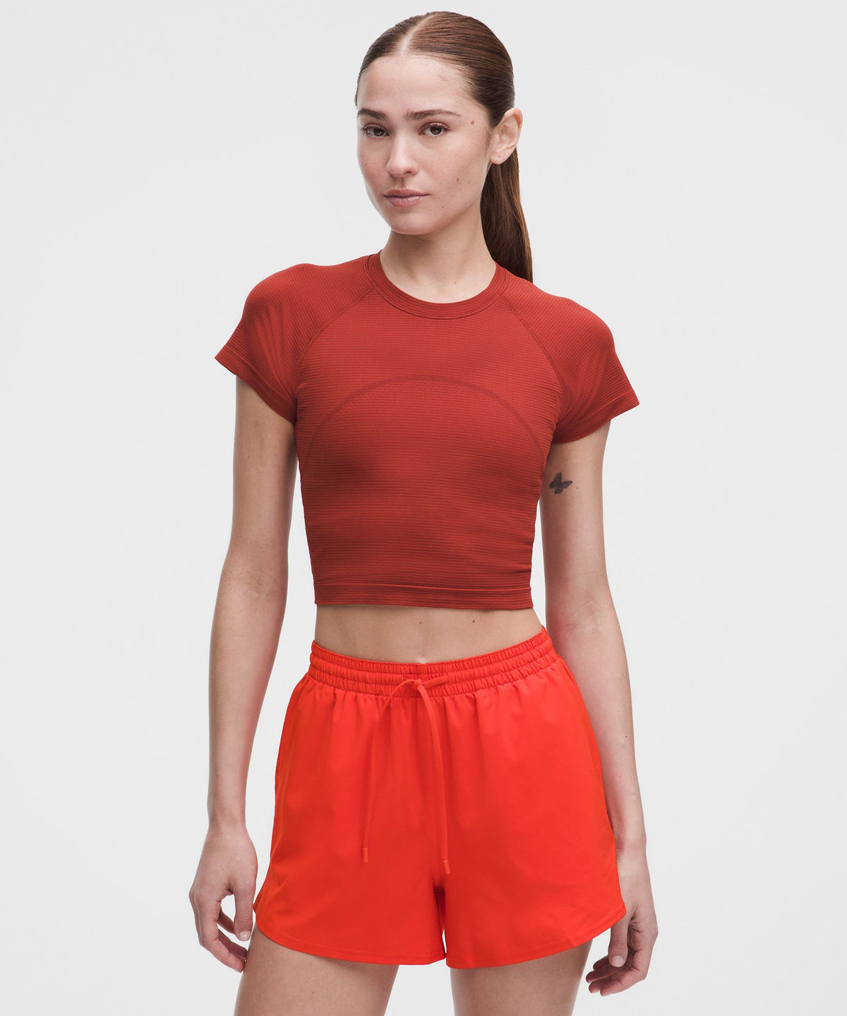 Swiftly Tech Cropped Short-Sleeve Shirt 2.0