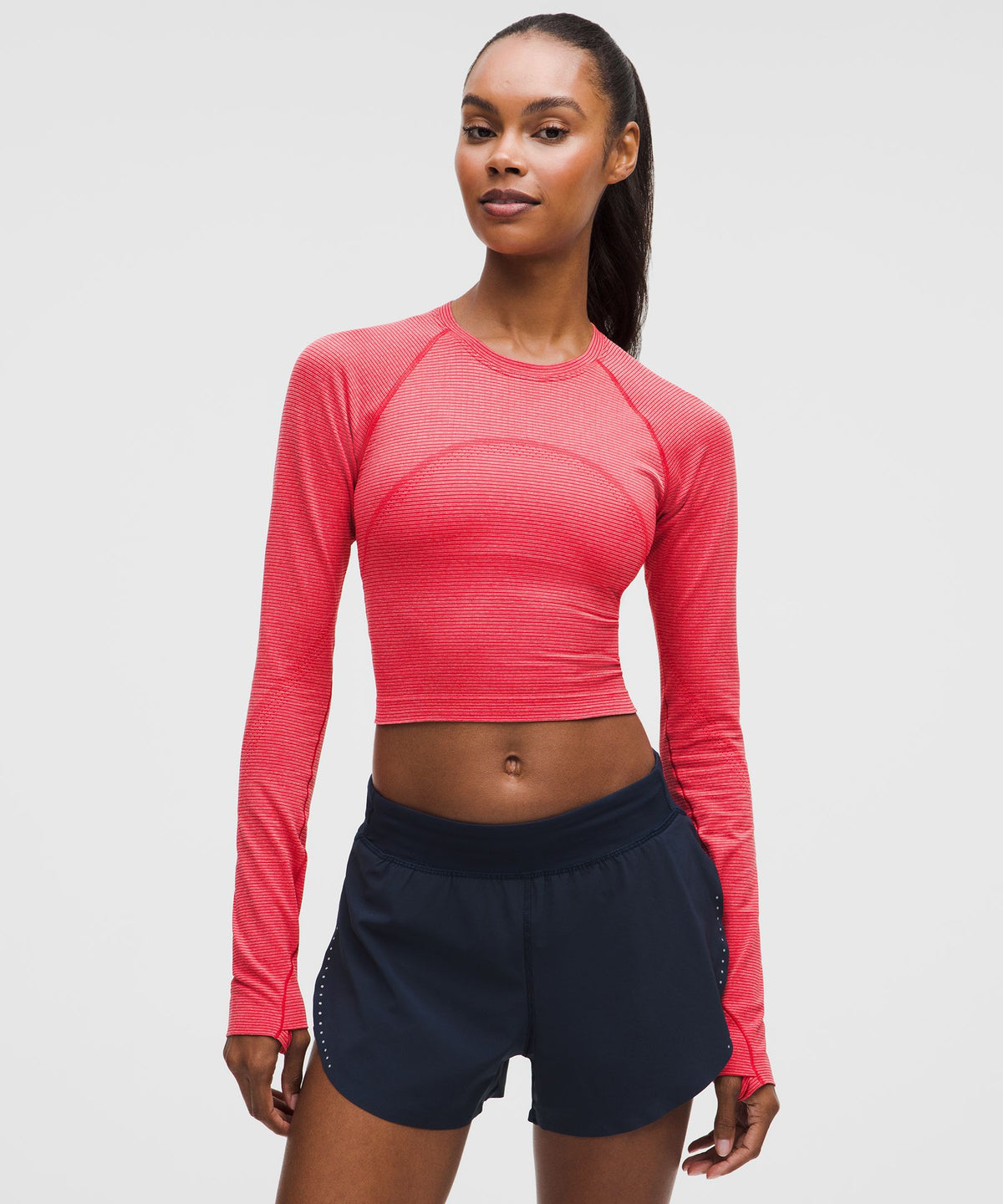 Swiftly Tech Cropped Long-Sleeve Shirt 2.0
