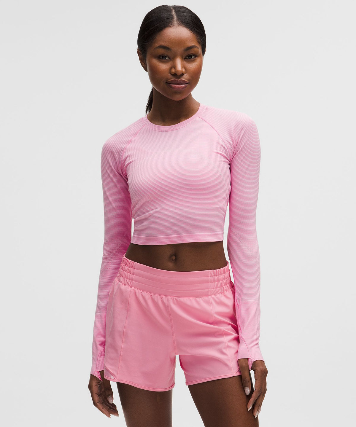 Swiftly Tech Cropped Long-Sleeve Shirt 2.0