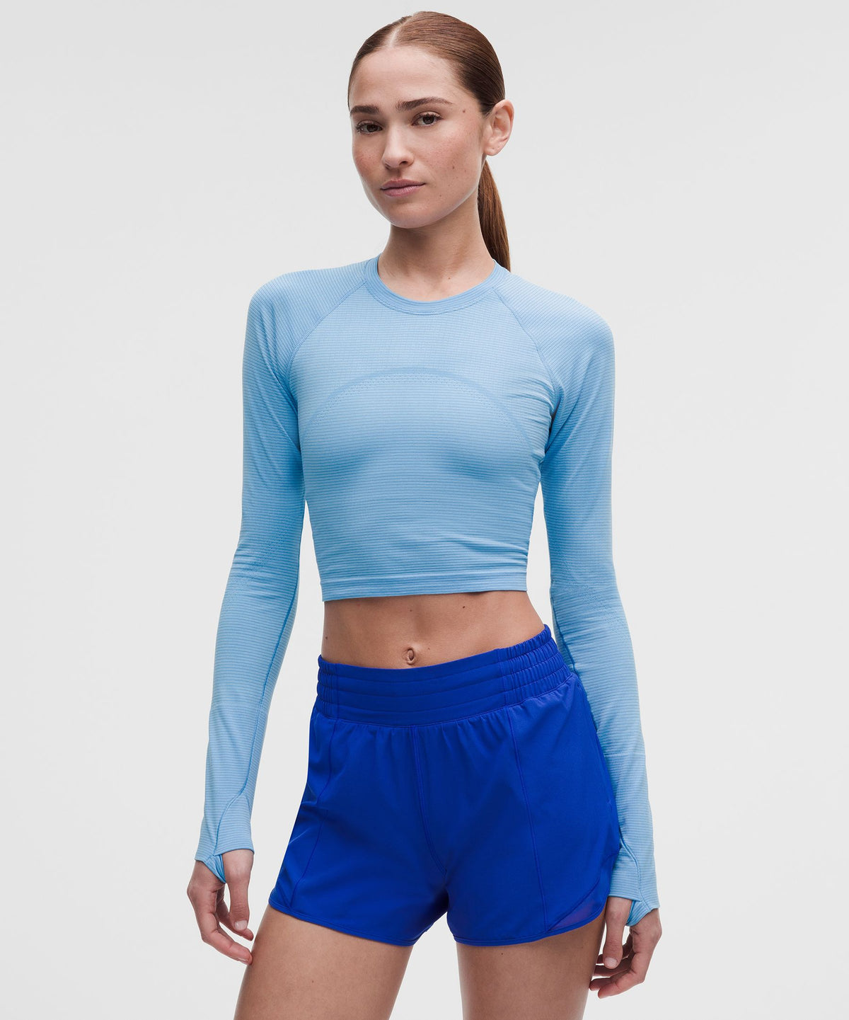 Swiftly Tech Cropped Long-Sleeve Shirt 2.0