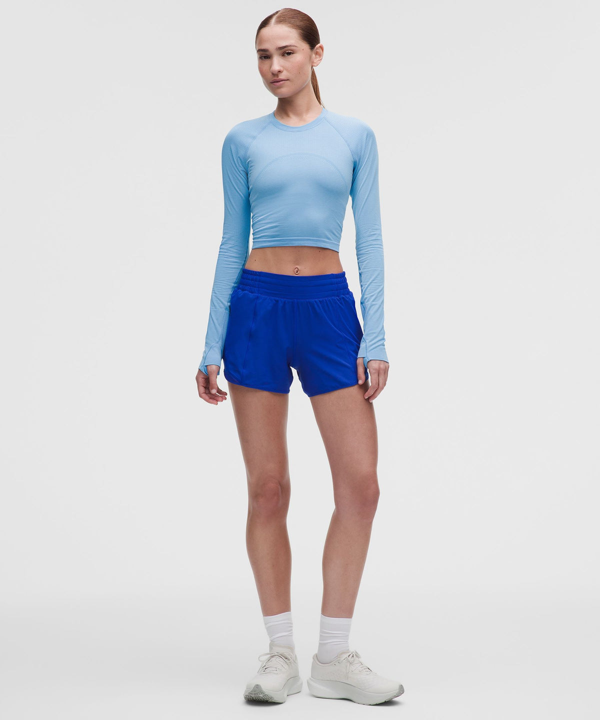 Swiftly Tech Cropped Long-Sleeve Shirt 2.0