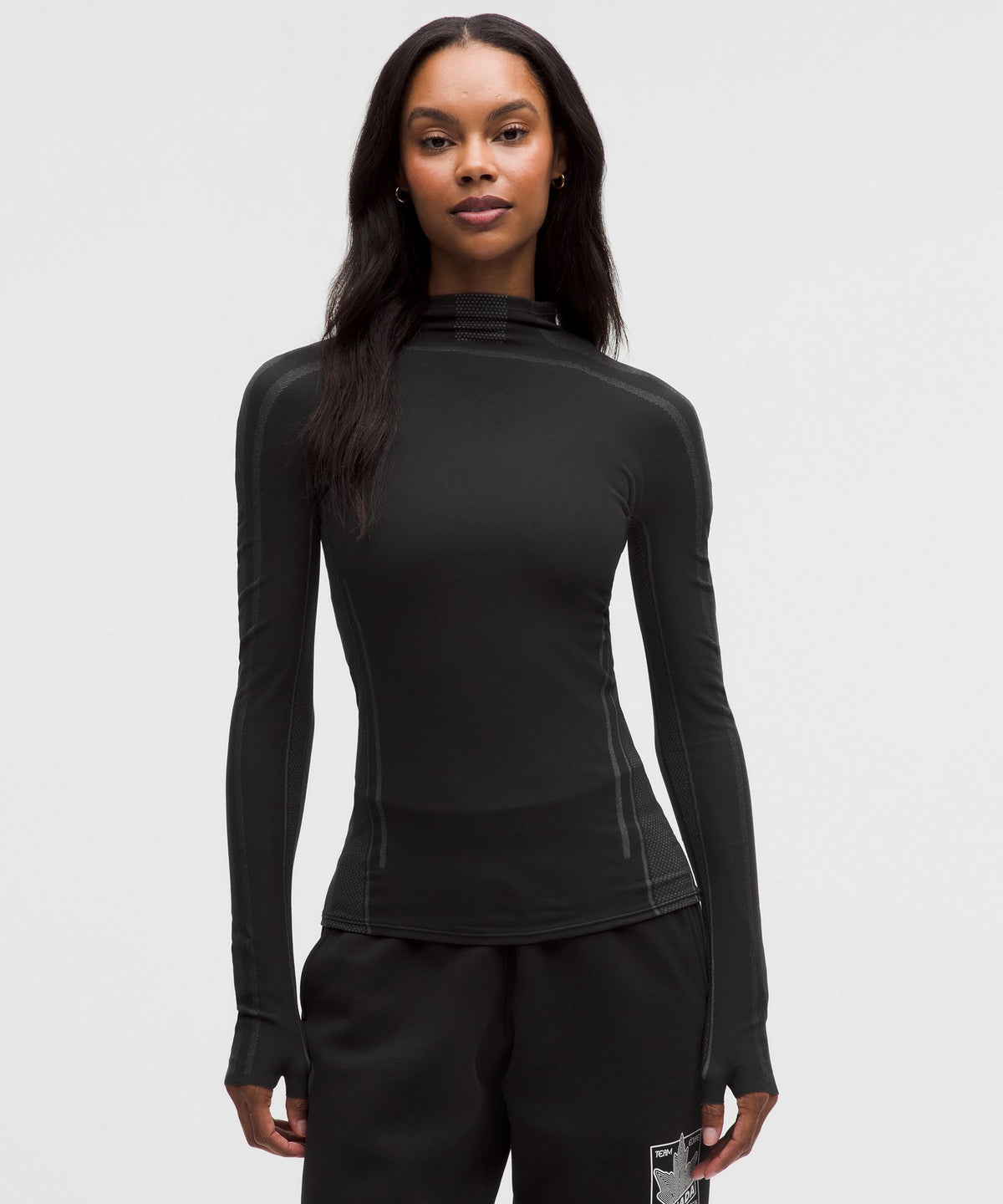 Team Canada Women's Seamless Mockneck Base LayerCOC Logo