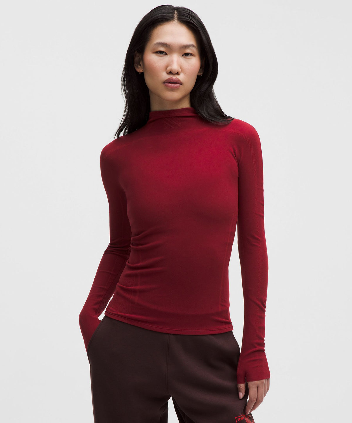 Team Canada Women's Seamless Mockneck Base LayerCOC Logo