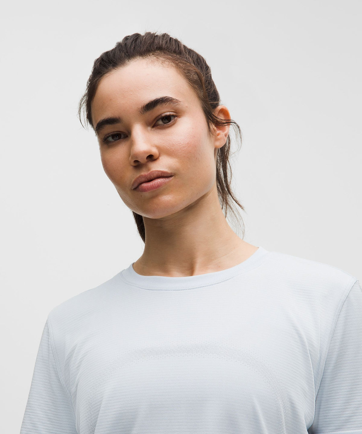 Swiftly Relaxed Short-Sleeve ShirtHip Length