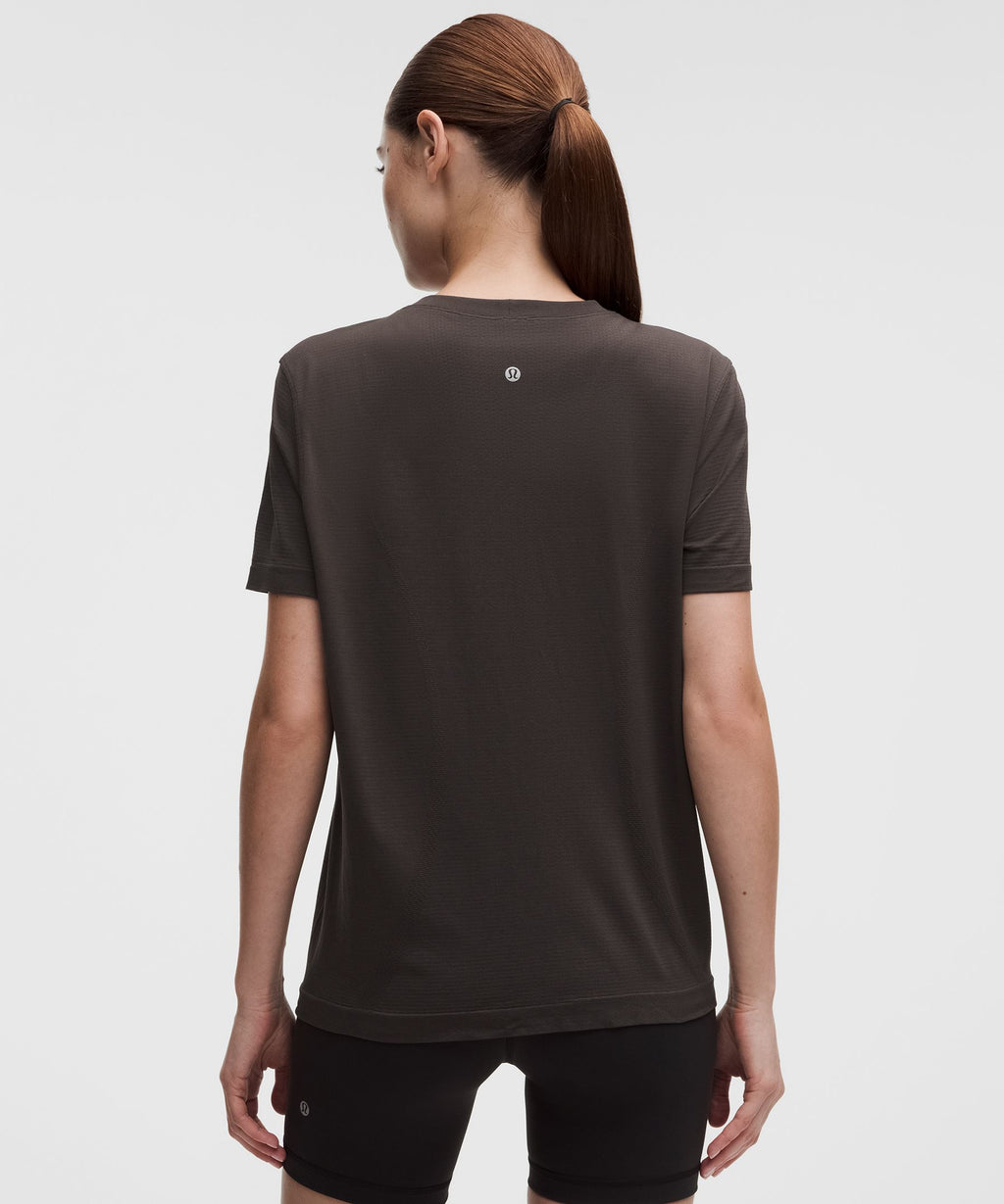 Swiftly Relaxed Short-Sleeve ShirtHip Length