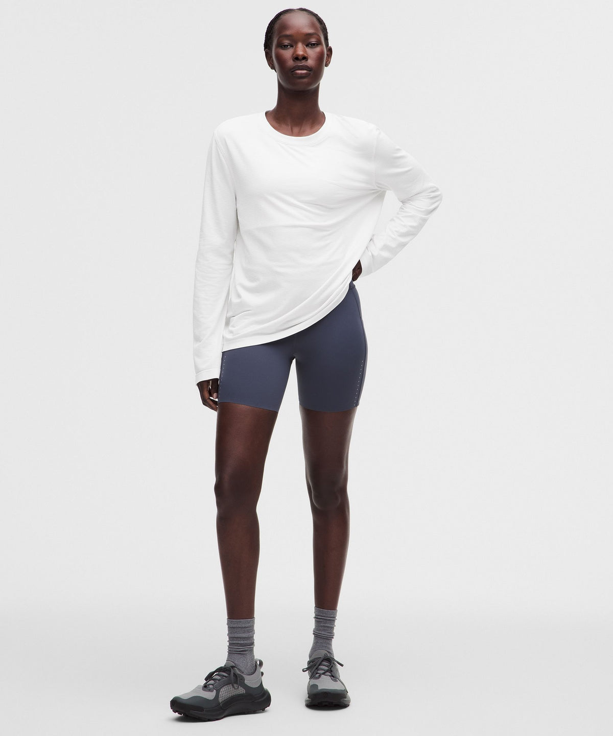 Swiftly Relaxed Long-Sleeve ShirtHip Length