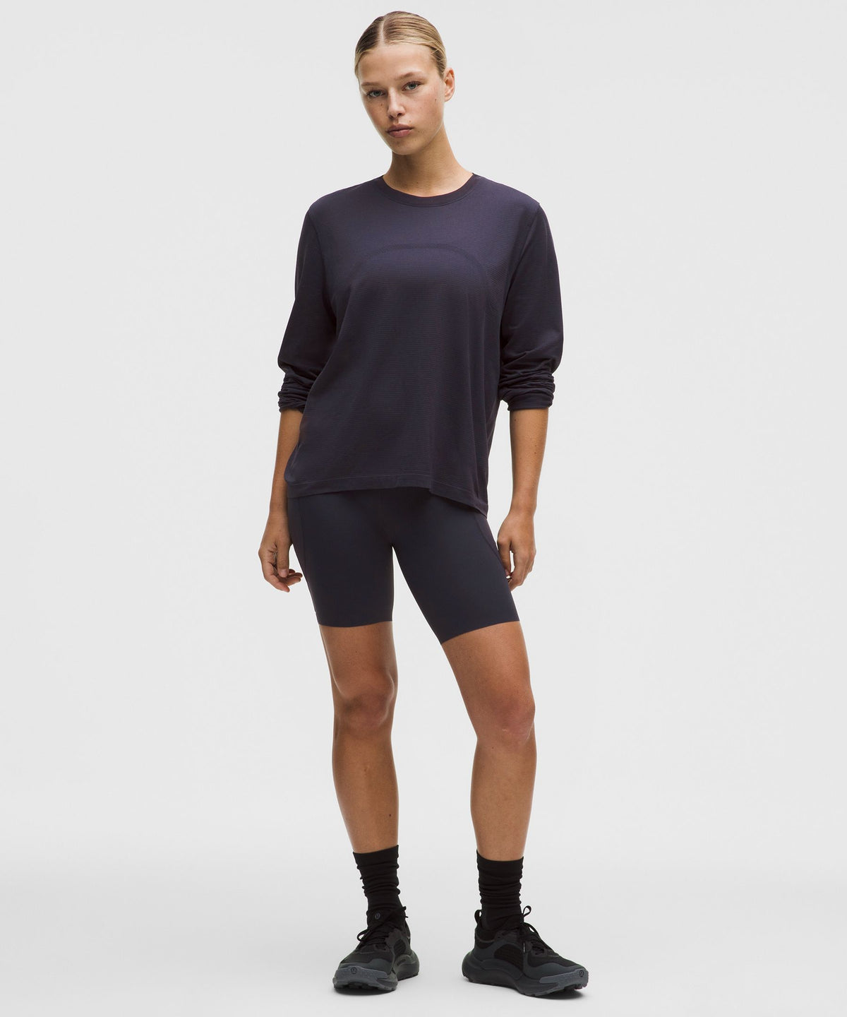 Swiftly Relaxed Long-Sleeve ShirtHip Length