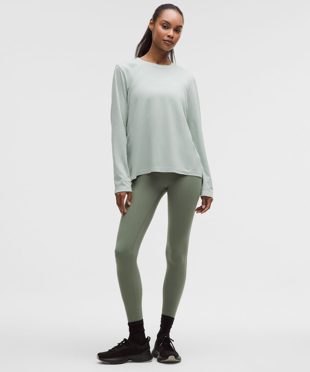 Swiftly Relaxed Long-Sleeve ShirtHip Length