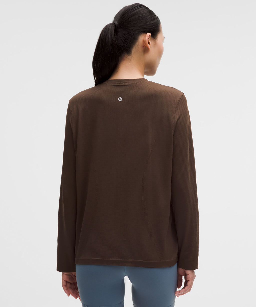 Swiftly Relaxed Long-Sleeve ShirtHip Length