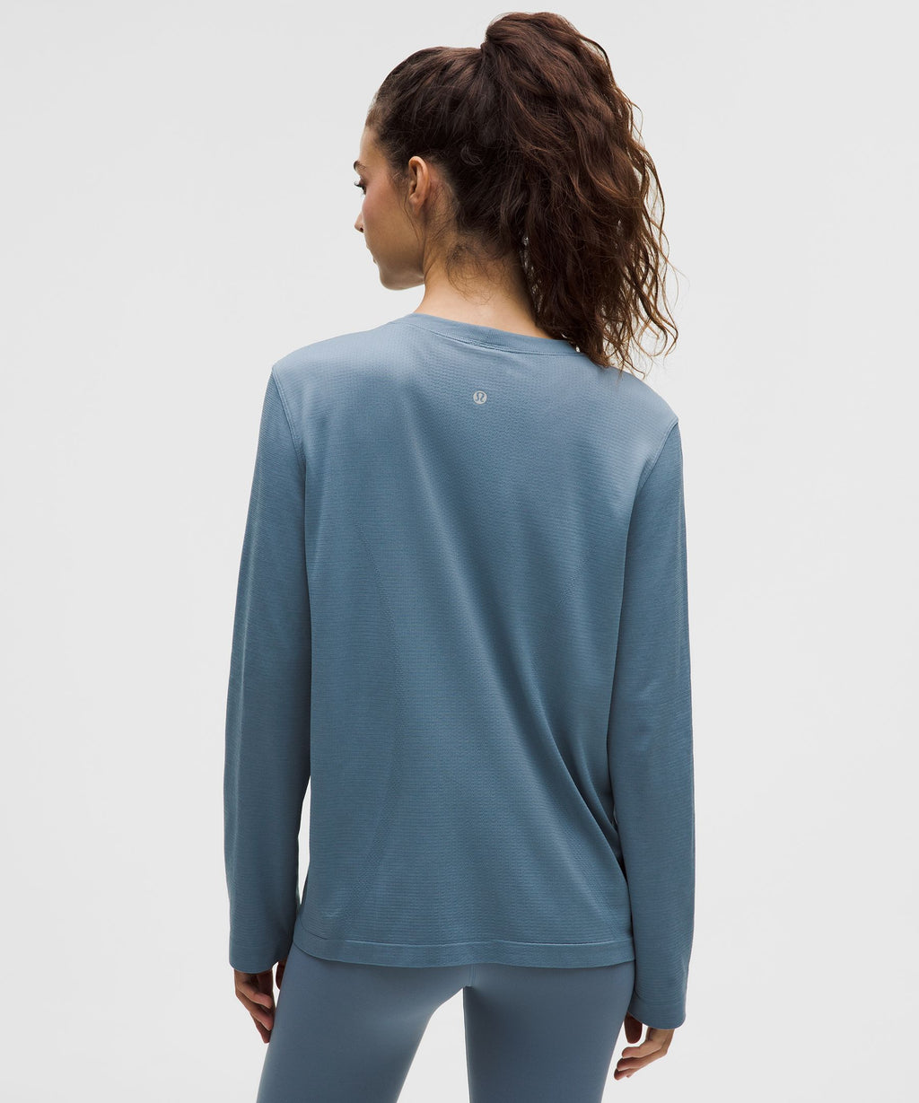 Swiftly Relaxed Long-Sleeve ShirtHip Length