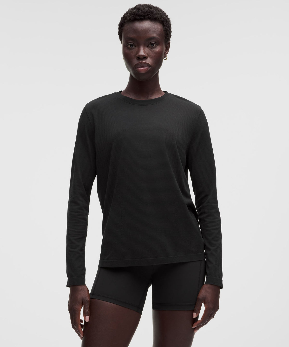 Swiftly Relaxed Long-Sleeve ShirtHip Length