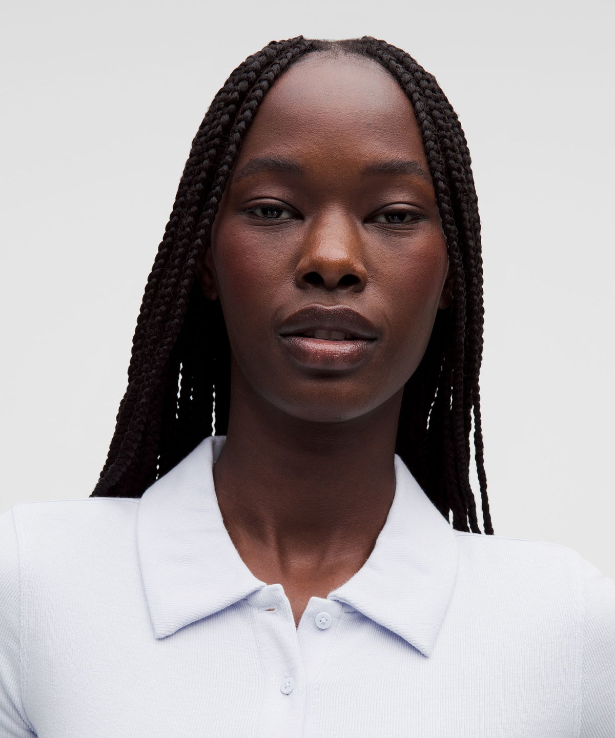 Button-Up Collared Short-Sleeve Shirt