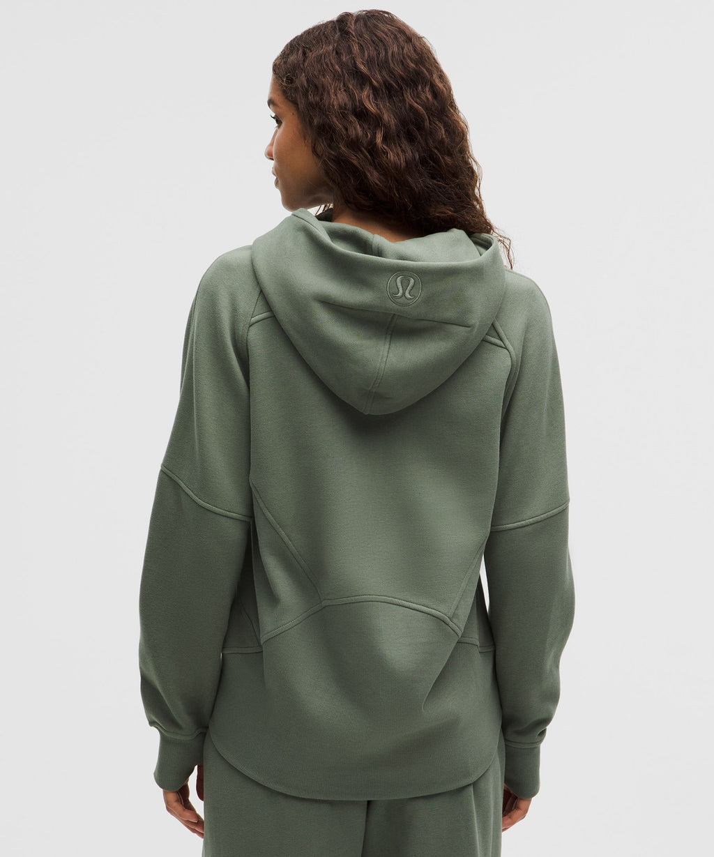 Scuba Oversized Half-Zip HoodieLong