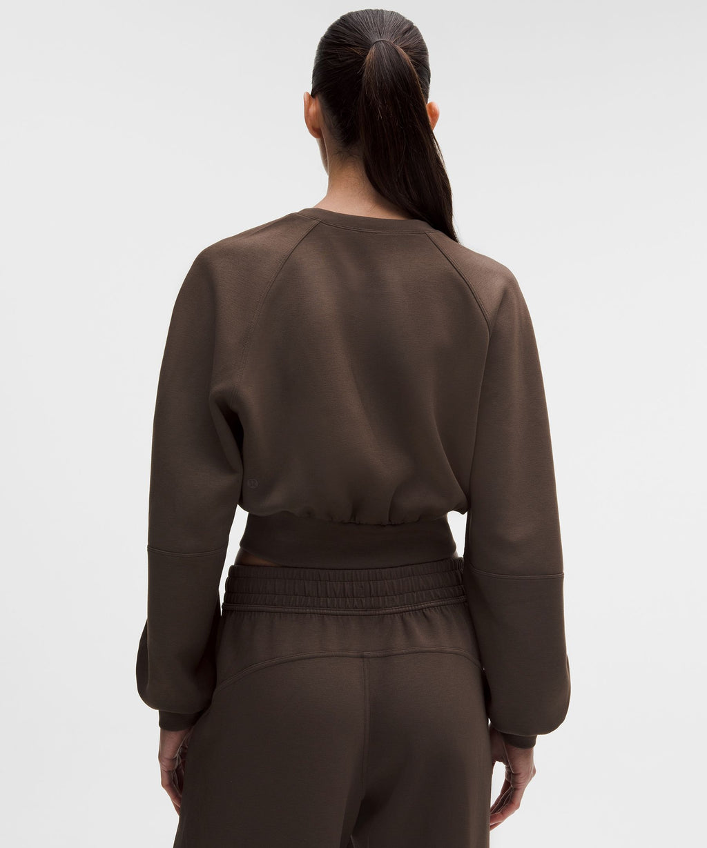 Smooth Spacer Cropped PulloverWash