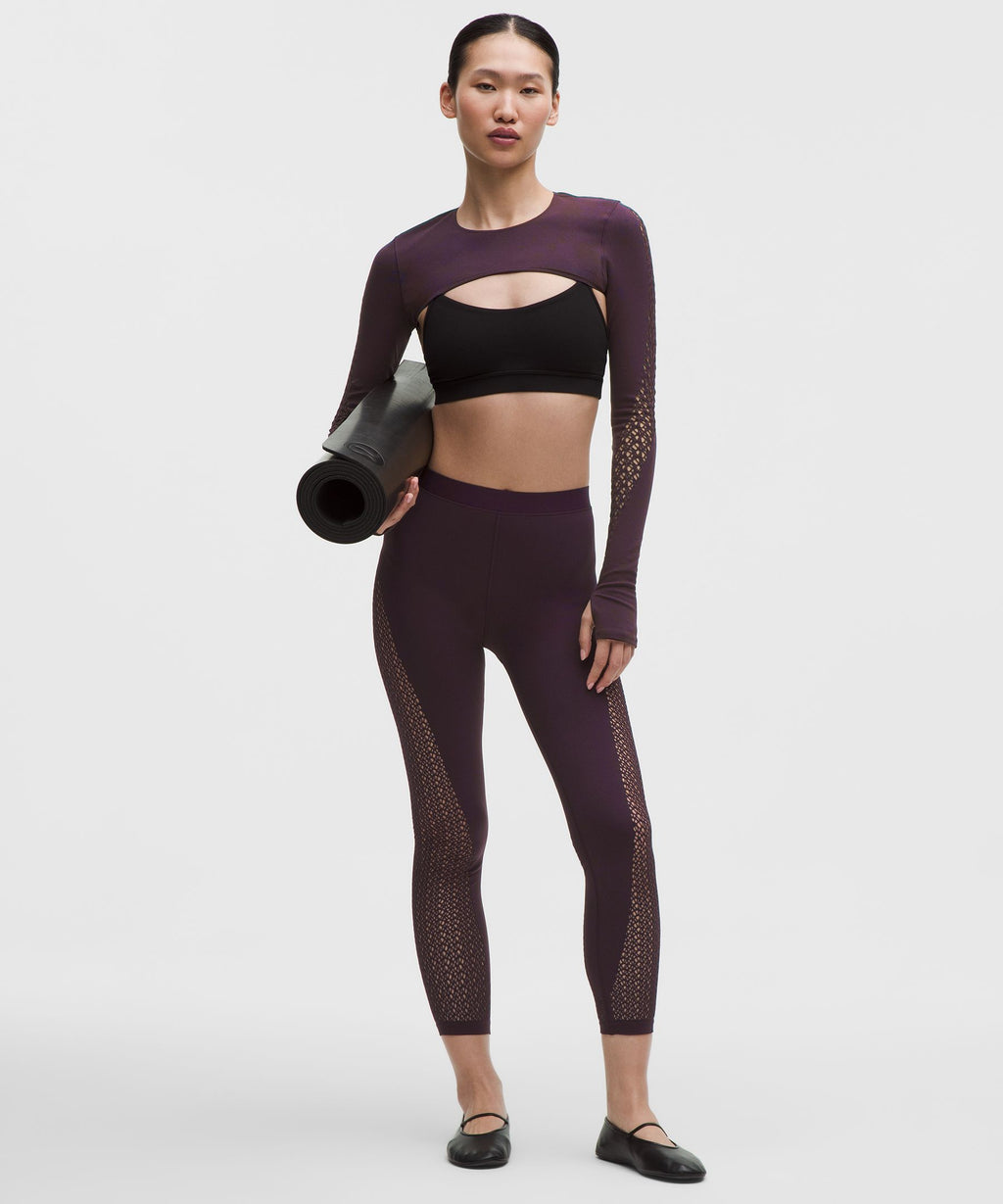 RevealKnit Interlace Long-Sleeve Shrug