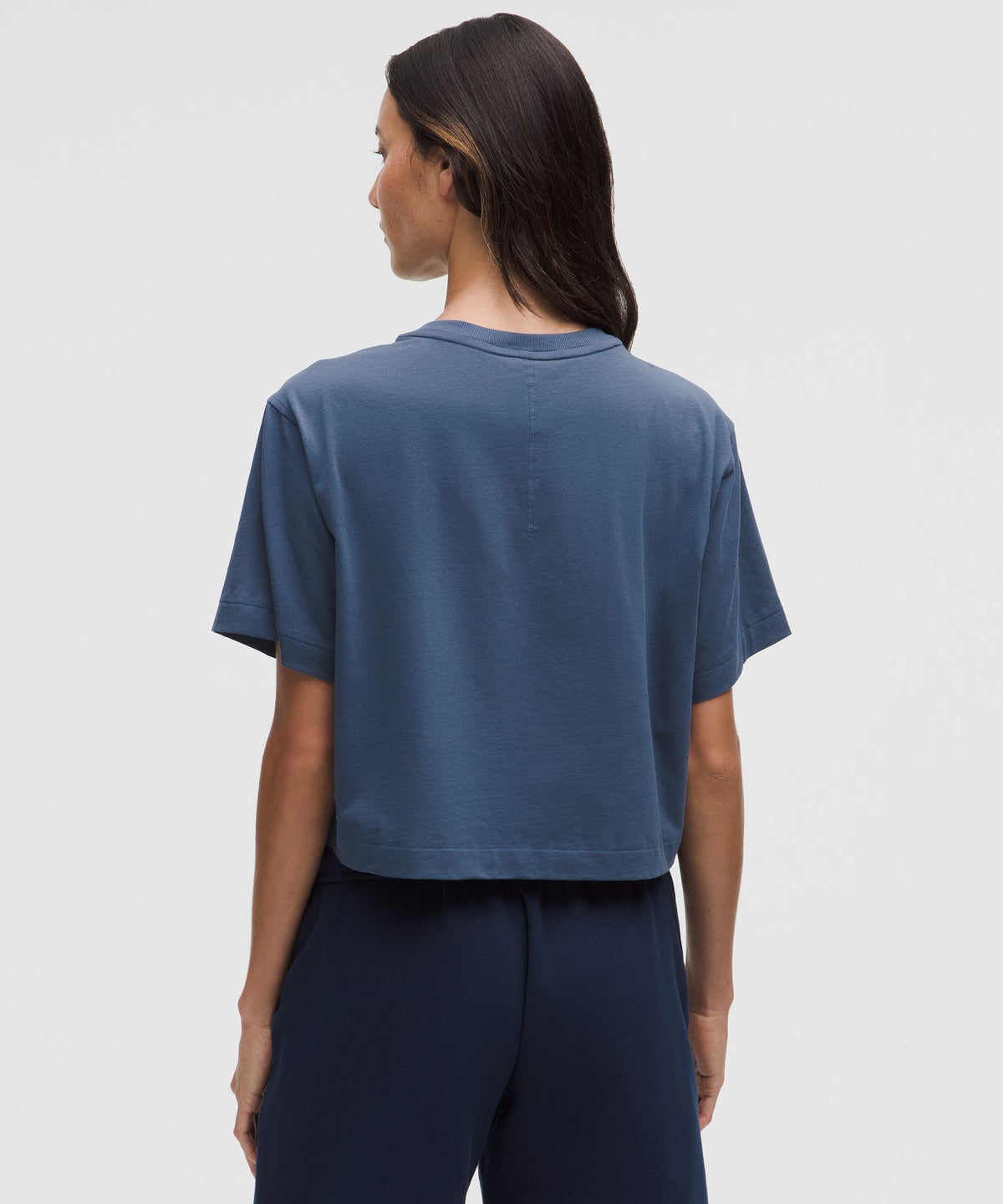 All Yours Organic Cotton-Blend Cropped T-Shirt