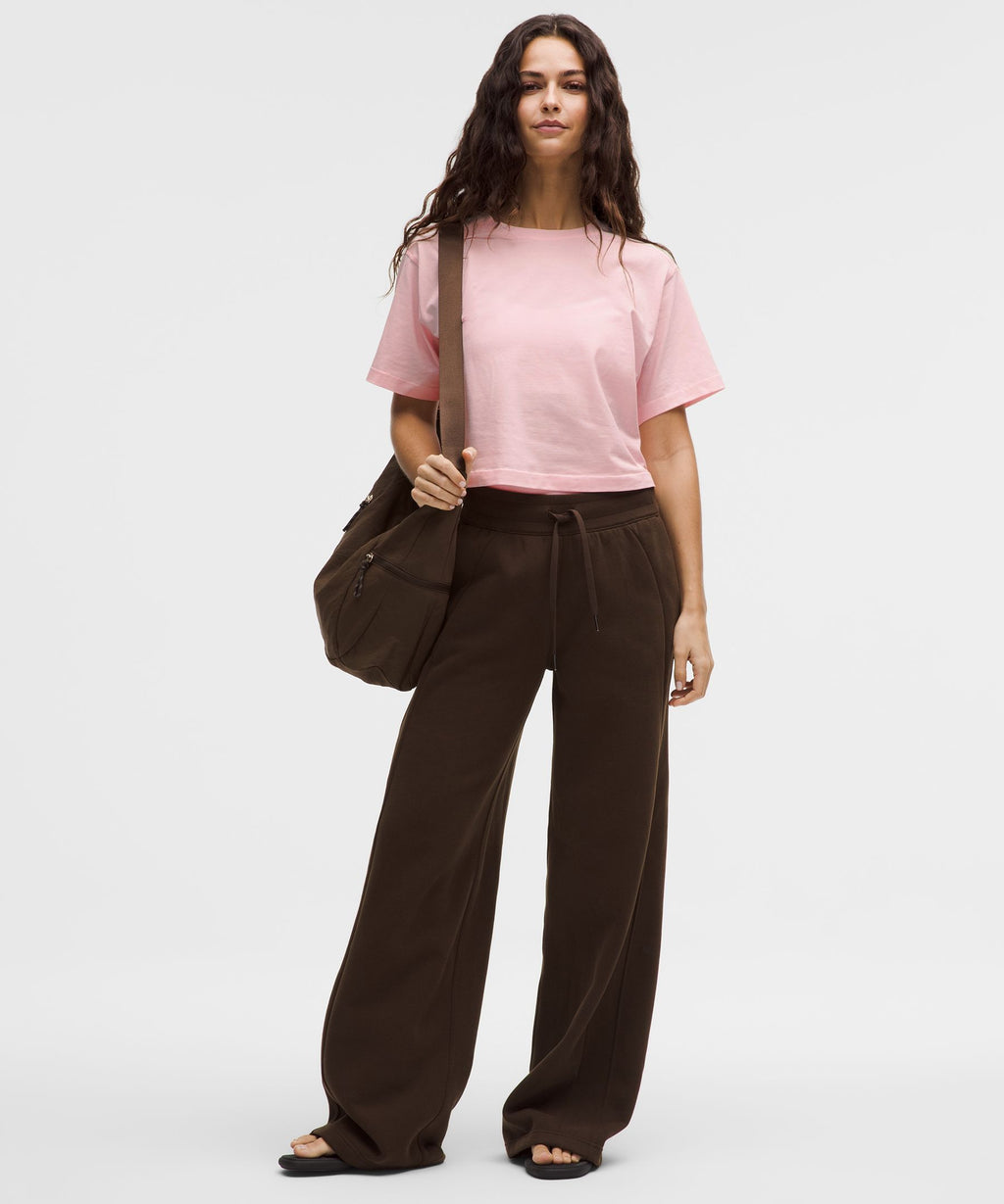 All Yours Organic Cotton-Blend Cropped T-Shirt
