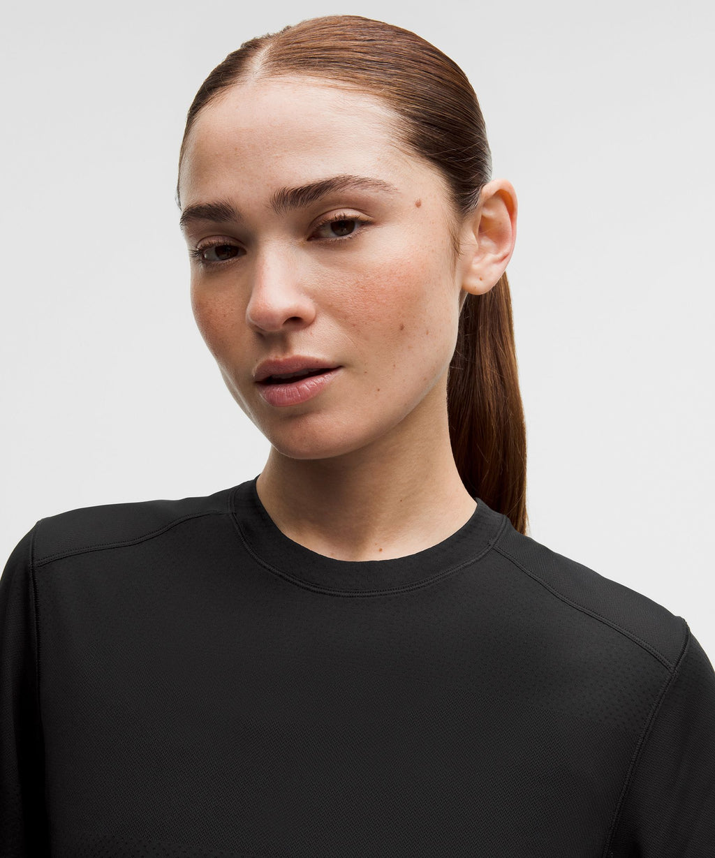 Fast and Free Short-Sleeve ShirtPerforated Stripe