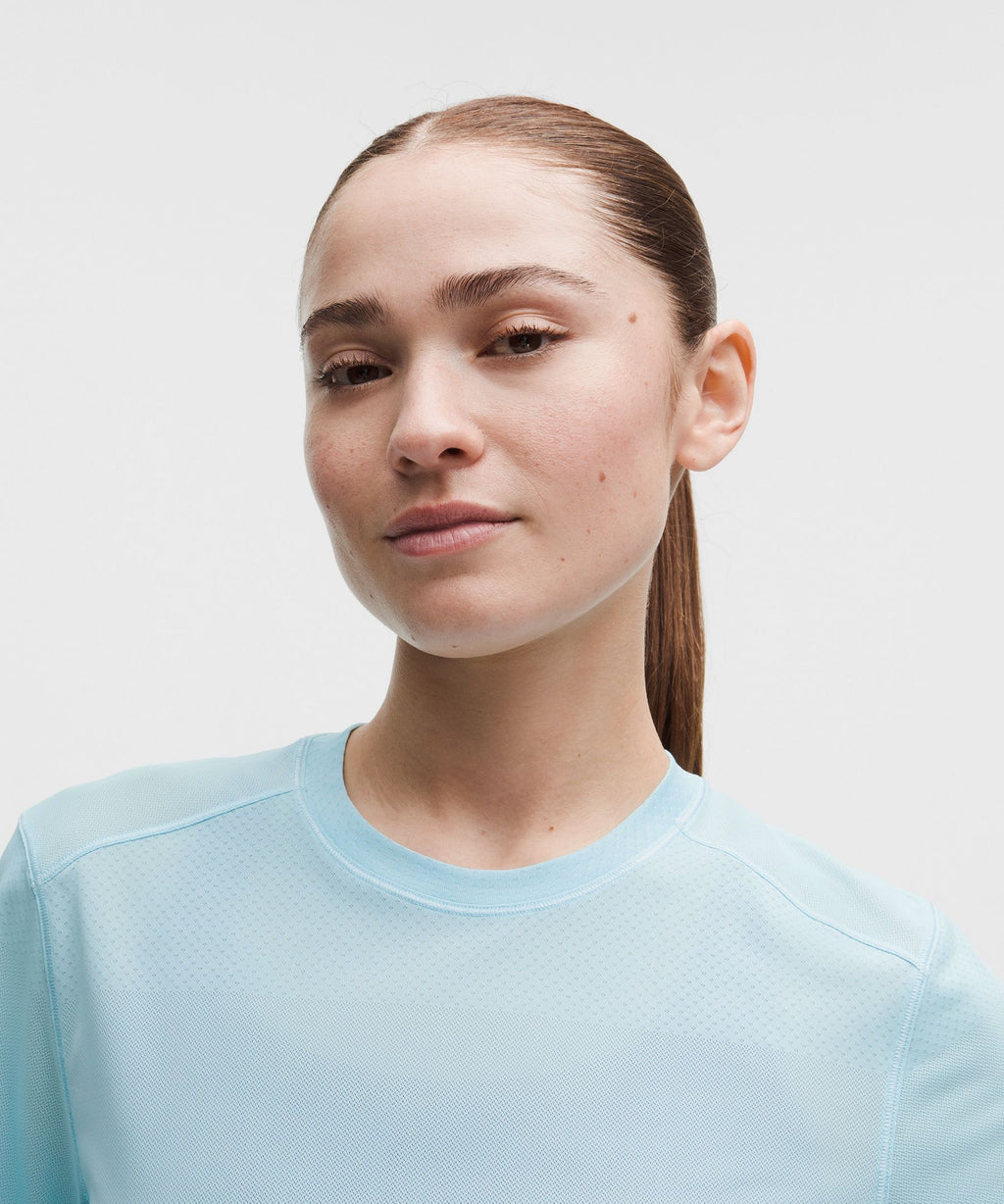 Fast and Free Short-Sleeve ShirtPerforated Stripe