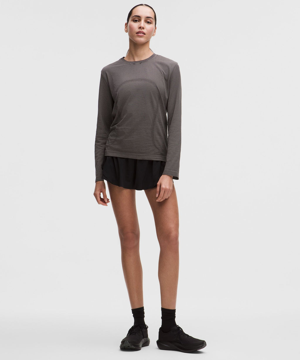 Swiftly Relaxed Long-Sleeve ShirtHip Length