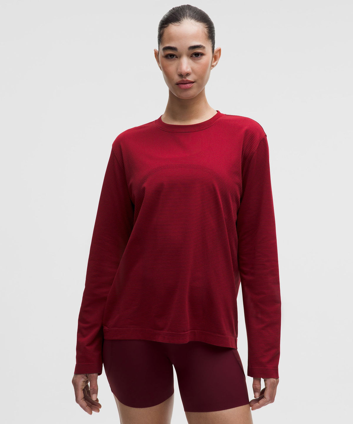Swiftly Relaxed Long-Sleeve ShirtHip Length