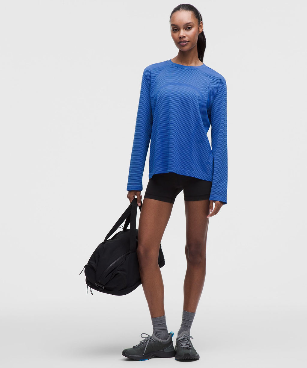 Swiftly Relaxed Long-Sleeve ShirtHip Length