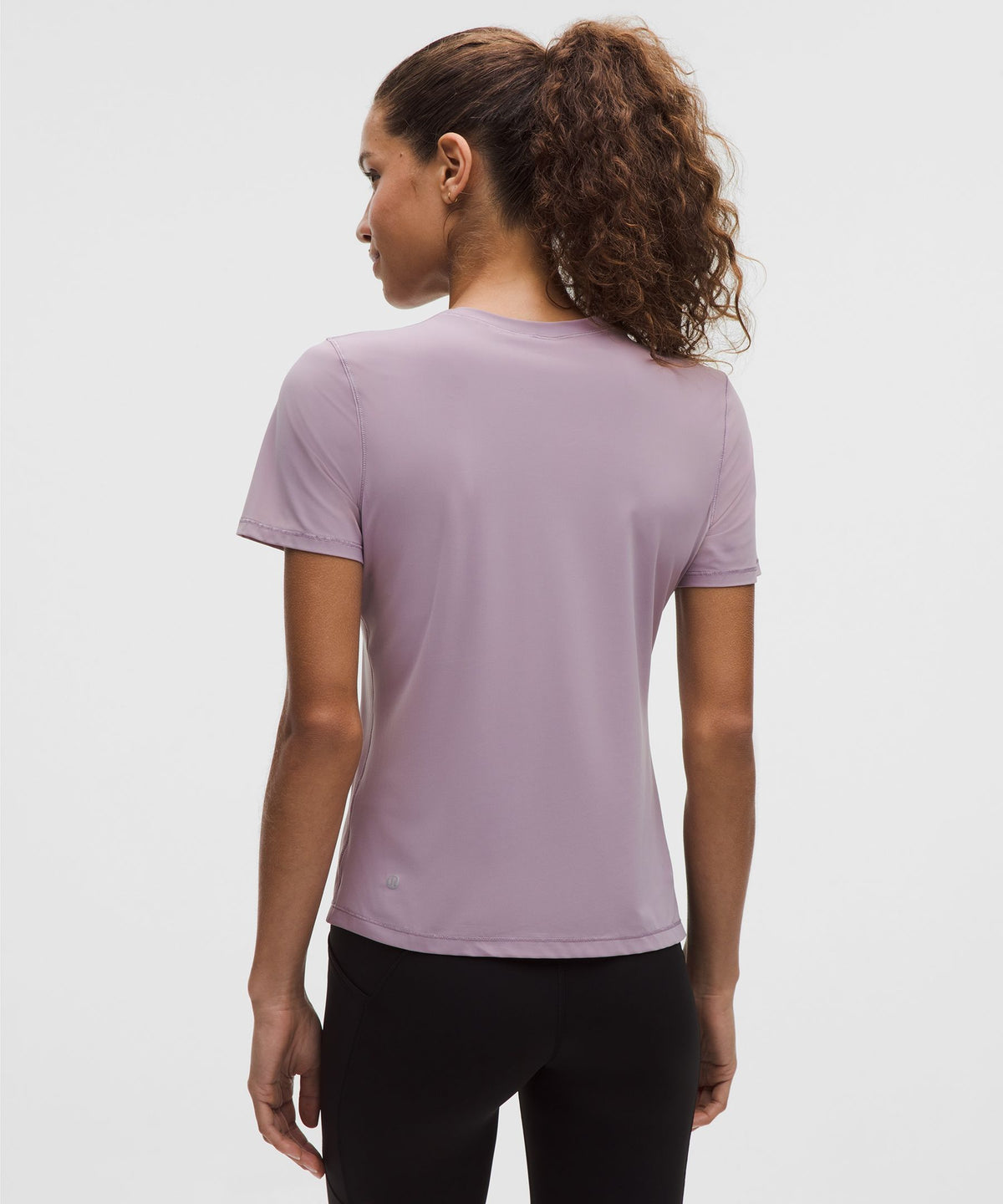 Side-Ruched Running Short-Sleeve Shirt