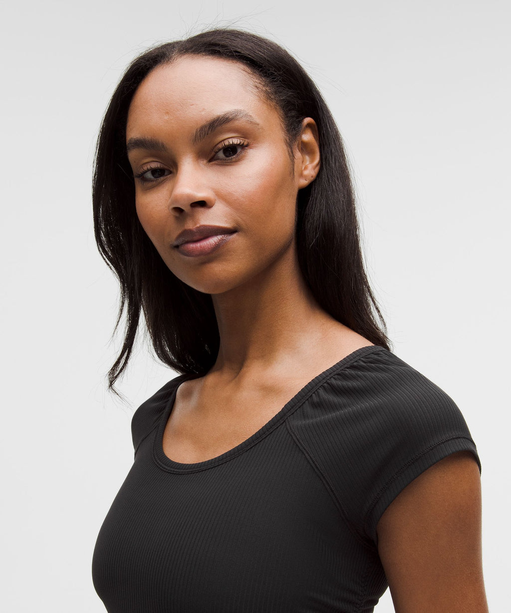 All It Takes Gathered Scoop-Neck T-Shirt