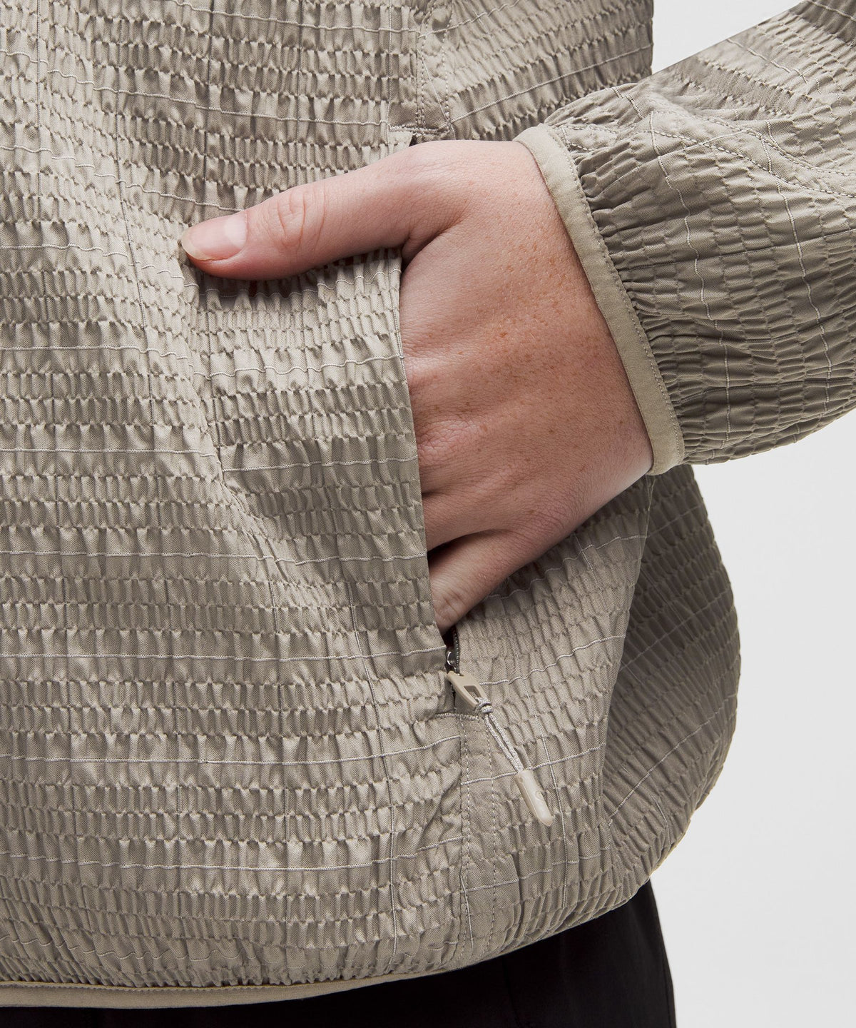 Adapted State Textured JacketReflective Grid
