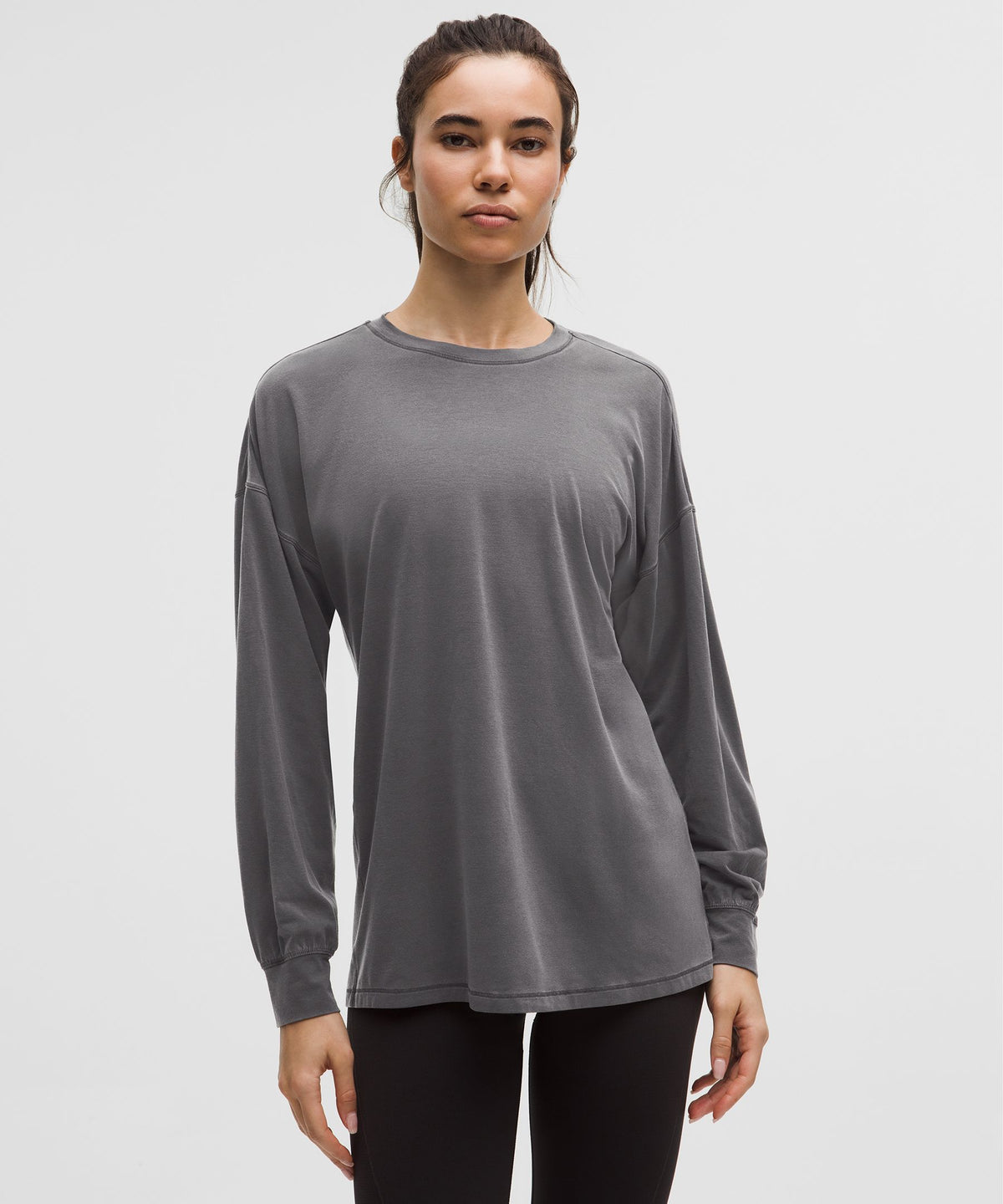 EasySet Relaxed-Fit Long-Sleeve ShirtWash
