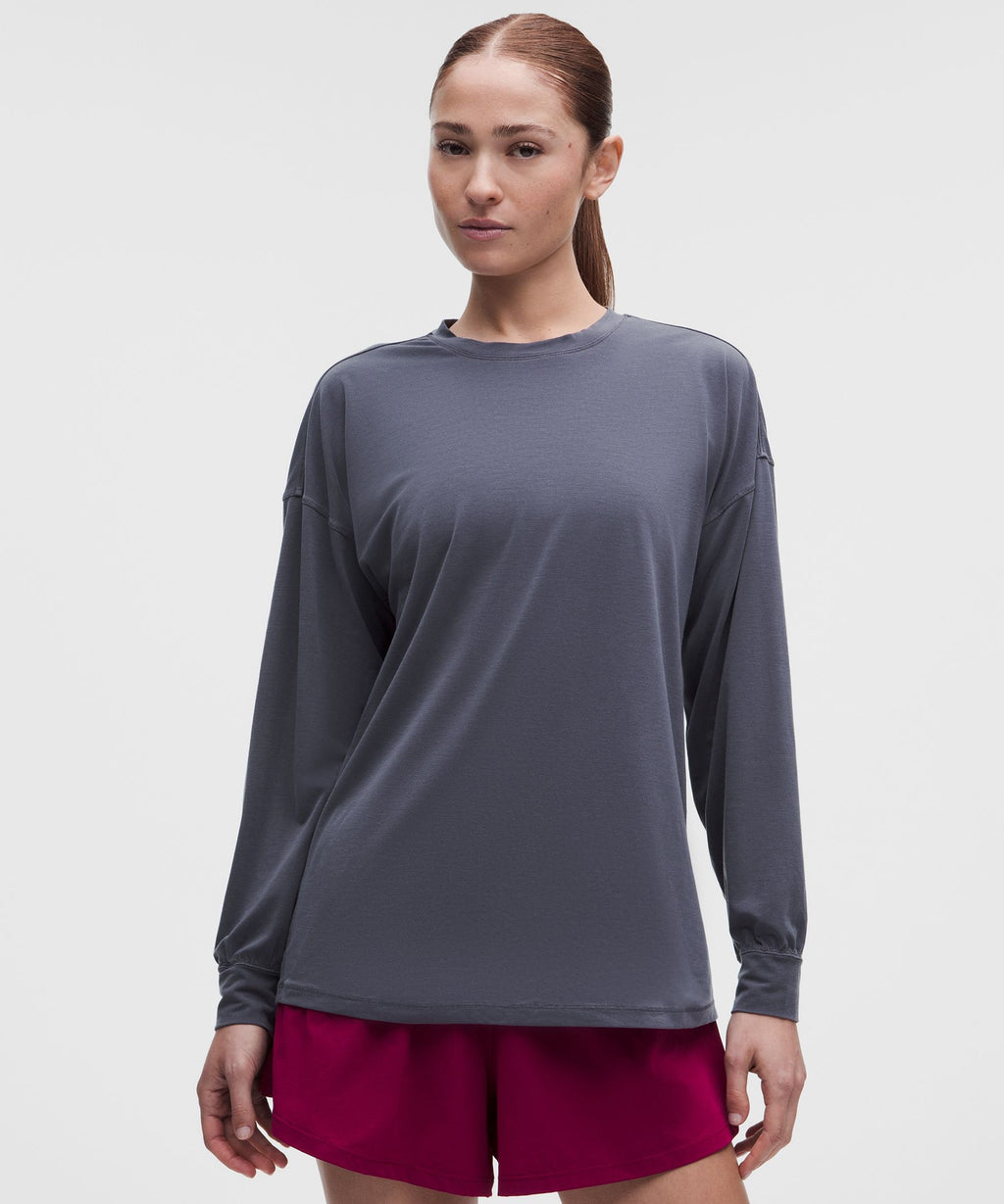 EasySet Relaxed-Fit Long-Sleeve ShirtWash
