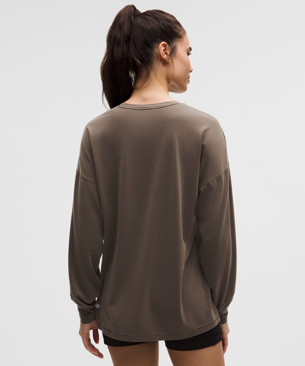 EasySet Relaxed-Fit Long-Sleeve ShirtWash
