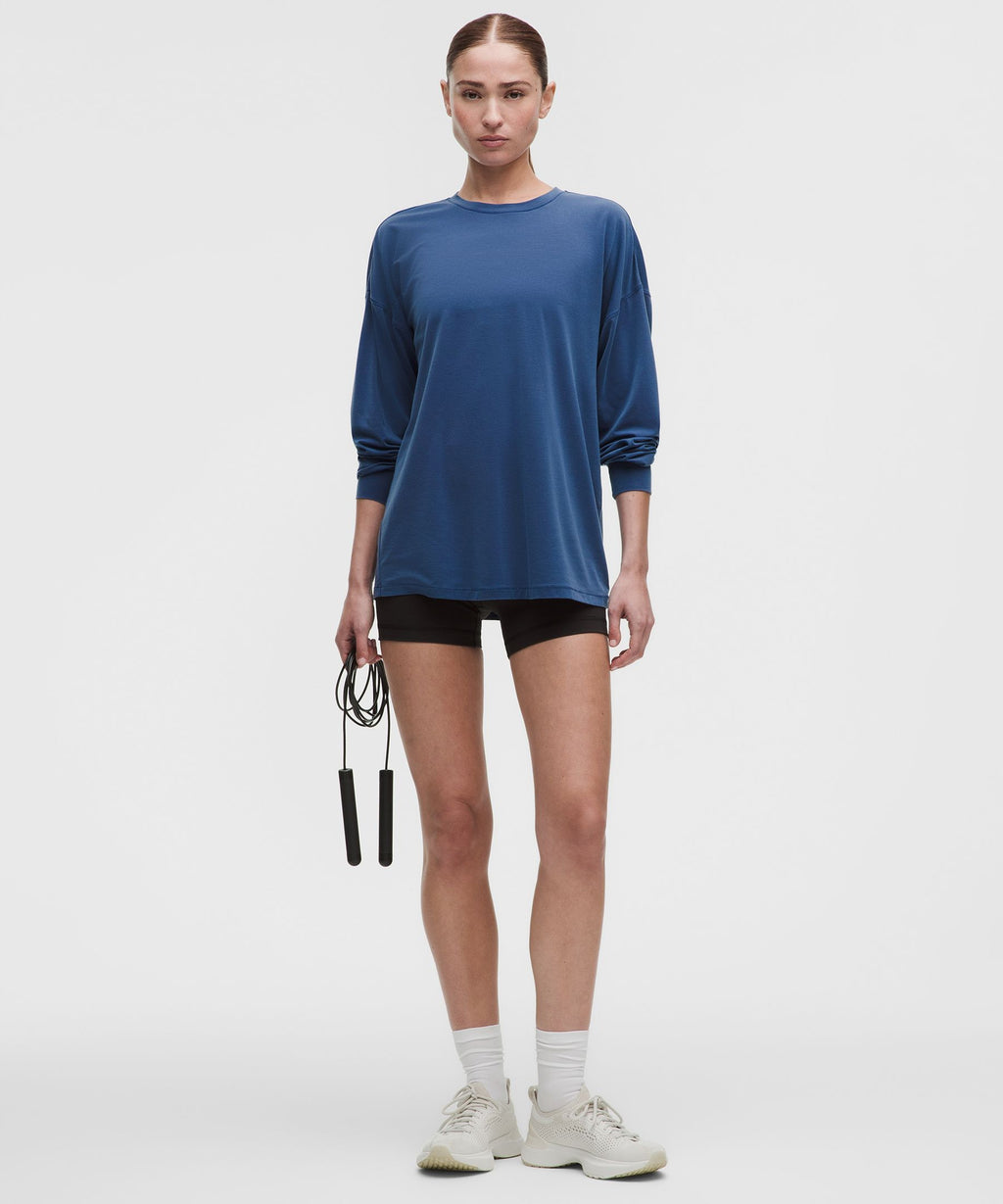 EasySet Relaxed-Fit Long-Sleeve ShirtWash