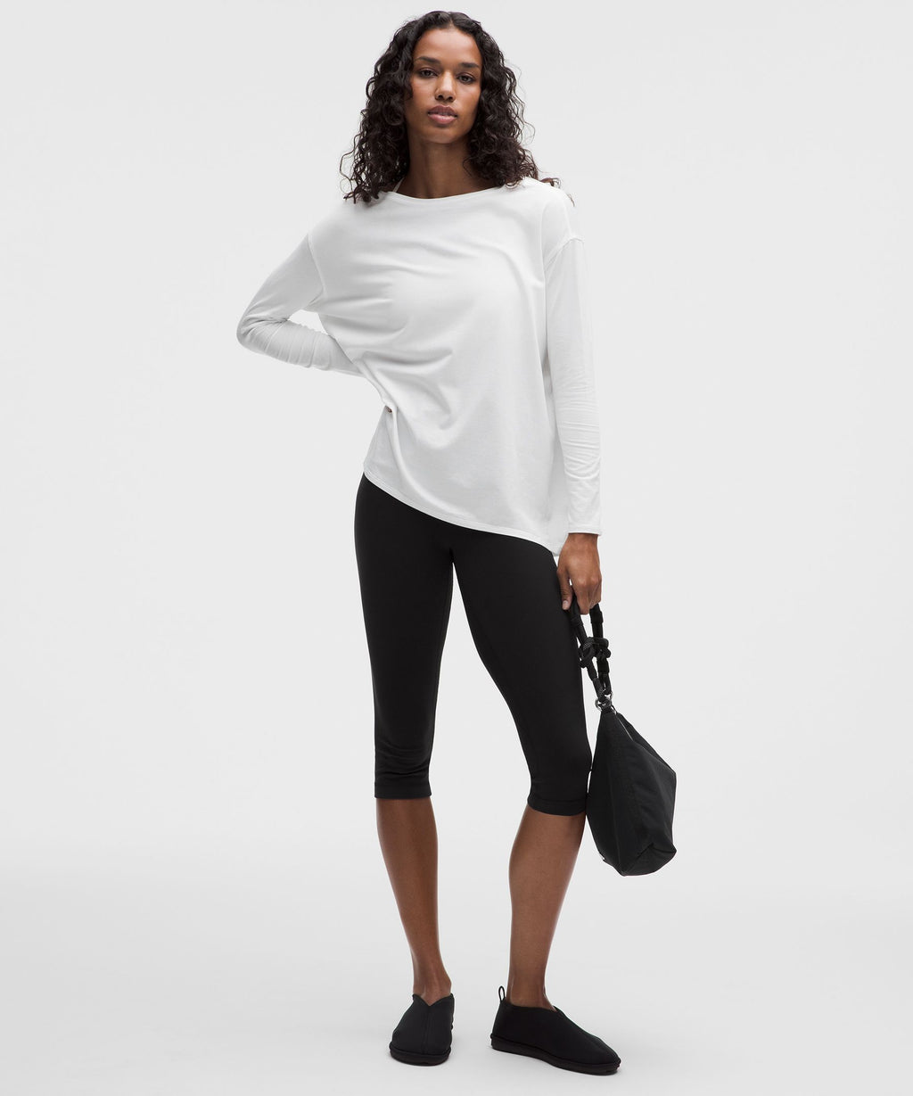 Back In Action Organic Cotton-Blend Long-Sleeve Shirt