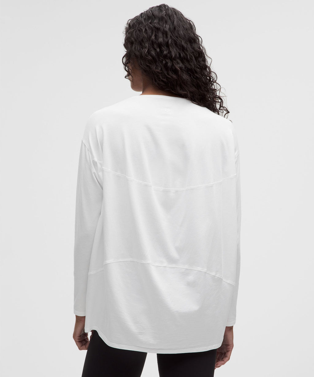 Back In Action Organic Cotton-Blend Long-Sleeve Shirt