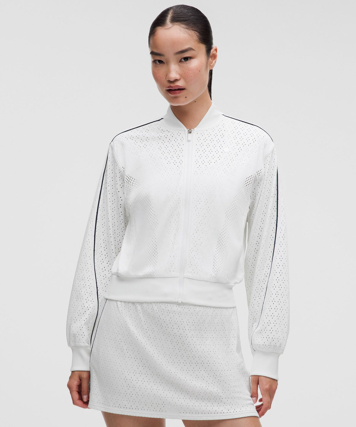 Ace Advantage Knit Mesh Tennis Jacket