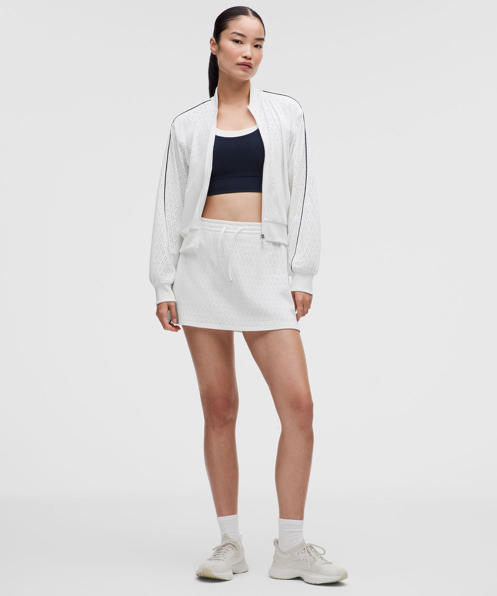 Ace Advantage Knit Mesh Tennis Jacket