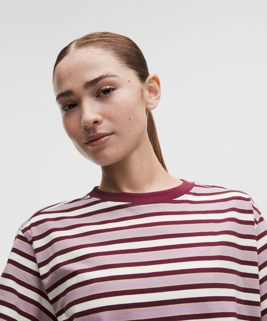 All Yours Organic Cotton-Blend Cropped T-Shirt