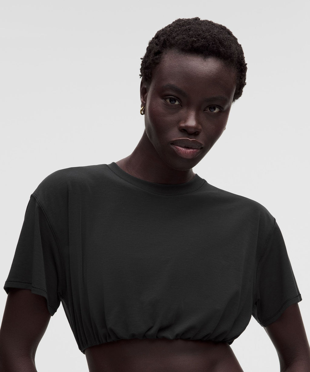 Jersey Training Super-Cropped T-Shirt