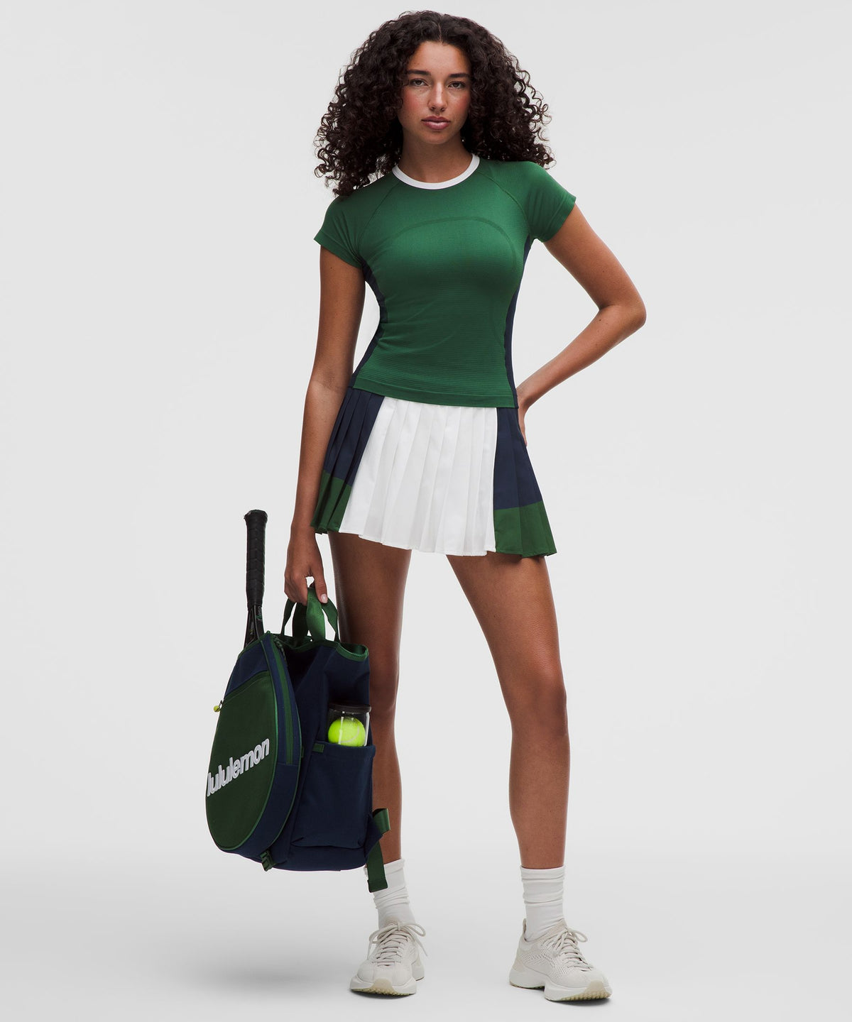 Swiftly Tech Short-Sleeve Shirt 2.0 Waist LengthColourblock